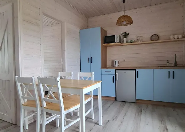 Letniskowe Pastelowe Ustronie Ferienhaus *